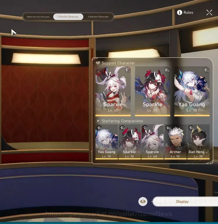 Honkai Star Rail Accounts Asia|TL 60|Premium Elation|8 Limited|[Sparxie,Yao  image 2
