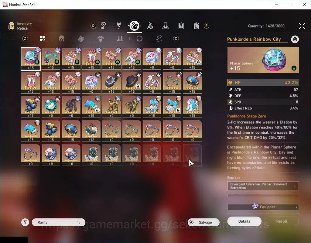 Honkai Star Rail Accounts Asia|TL 60|Premium Elation|8 Limited|[Sparxie,Yao  image 8