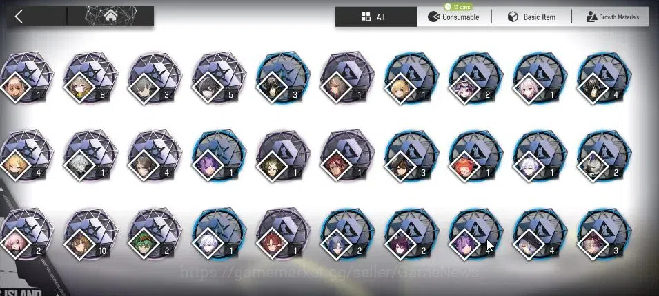 Arknights Accounts Lv 70|208 Op+10 Outfit|9 Limited|Wisadel P1,W,Virt image 13