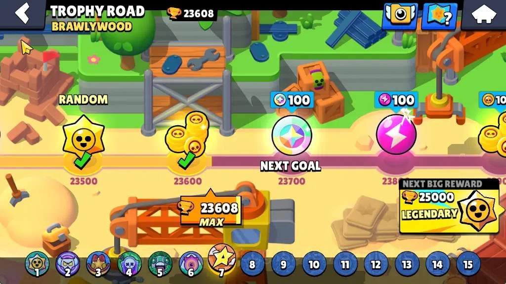 Brawl Stars Accounts 23608 Trophy|71Brawlers 15Max|UL Kaze|13k PP,4k Bl image 6