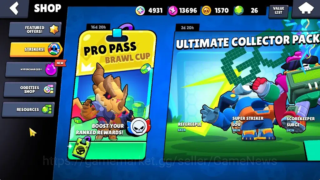 Brawl Stars Accounts 23608 Trophy|71Brawlers 15Max|UL Kaze|13k PP,4k Bl image 7