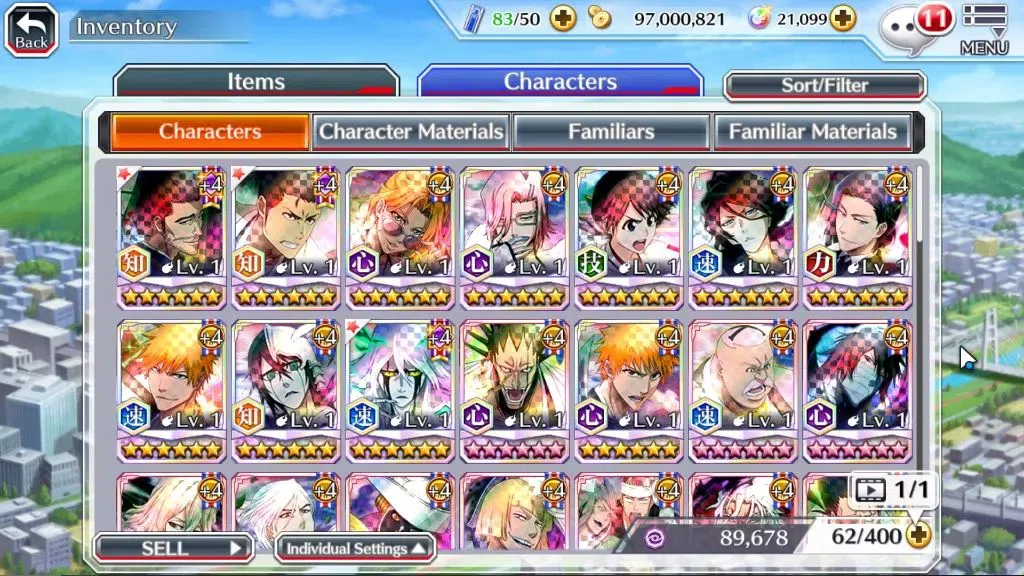Bleach: Brave Souls Accounts [GLOBAL]21K Orbs+Fresh All Story|TYBW24 Isshin,Jap image 13