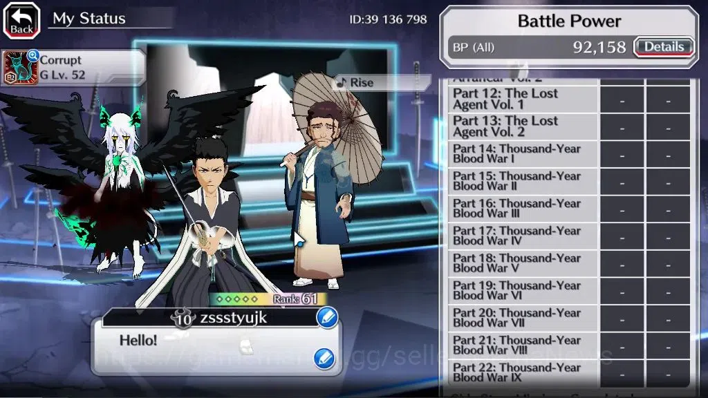 Bleach: Brave Souls Accounts [GLOBAL]21K Orbs+Fresh All Story|TYBW24 Isshin,Jap image 5