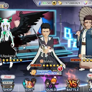 Bleach: Brave Souls High-End [GLOBAL]21K Orbs+Fresh All Story|TYBW24 Isshin,Jap image 1