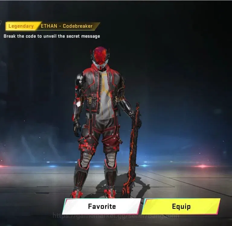 Blood Strike Accounts ASIA | Skin Striker Legendary ETHAN Codebreaker |  image 7