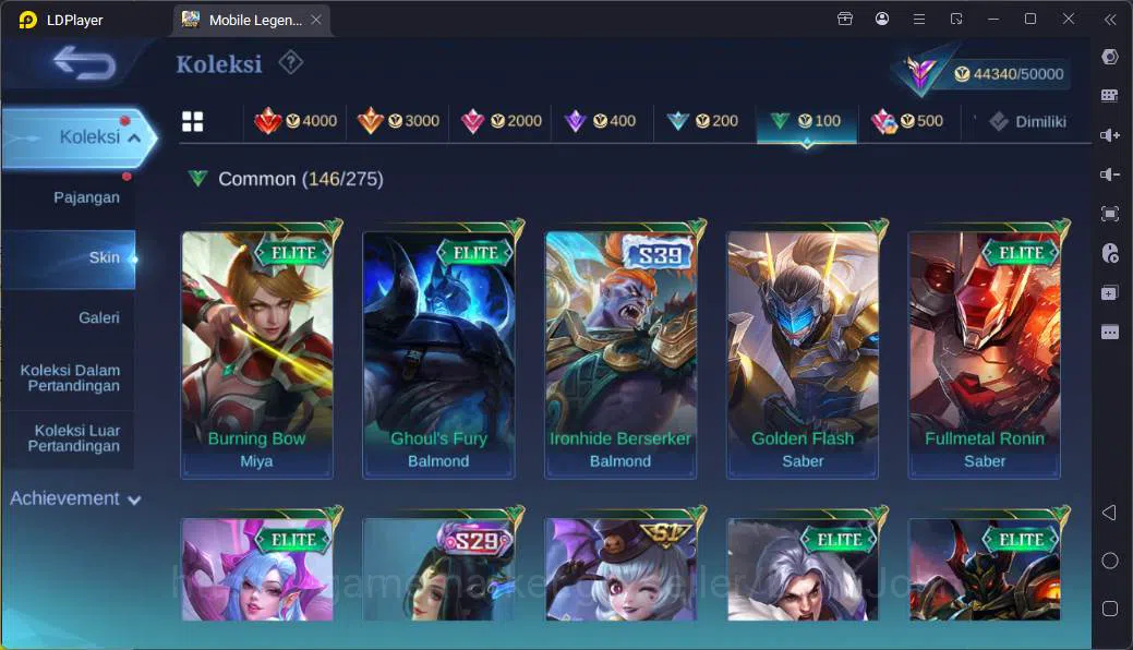 Mobile Legends: Bang Bang Accounts Hero 132|Skin 216|Luckybox Haya,CC Natalia,LB Fann image 10