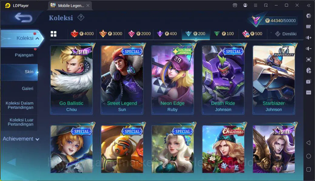 Mobile Legends: Bang Bang Accounts Hero 132|Skin 216|Luckybox Haya,CC Natalia,LB Fann image 11