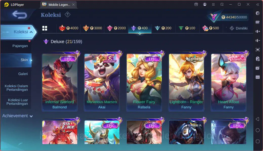 Mobile Legends: Bang Bang Accounts Hero 132|Skin 216|Luckybox Haya,CC Natalia,LB Fann image 16