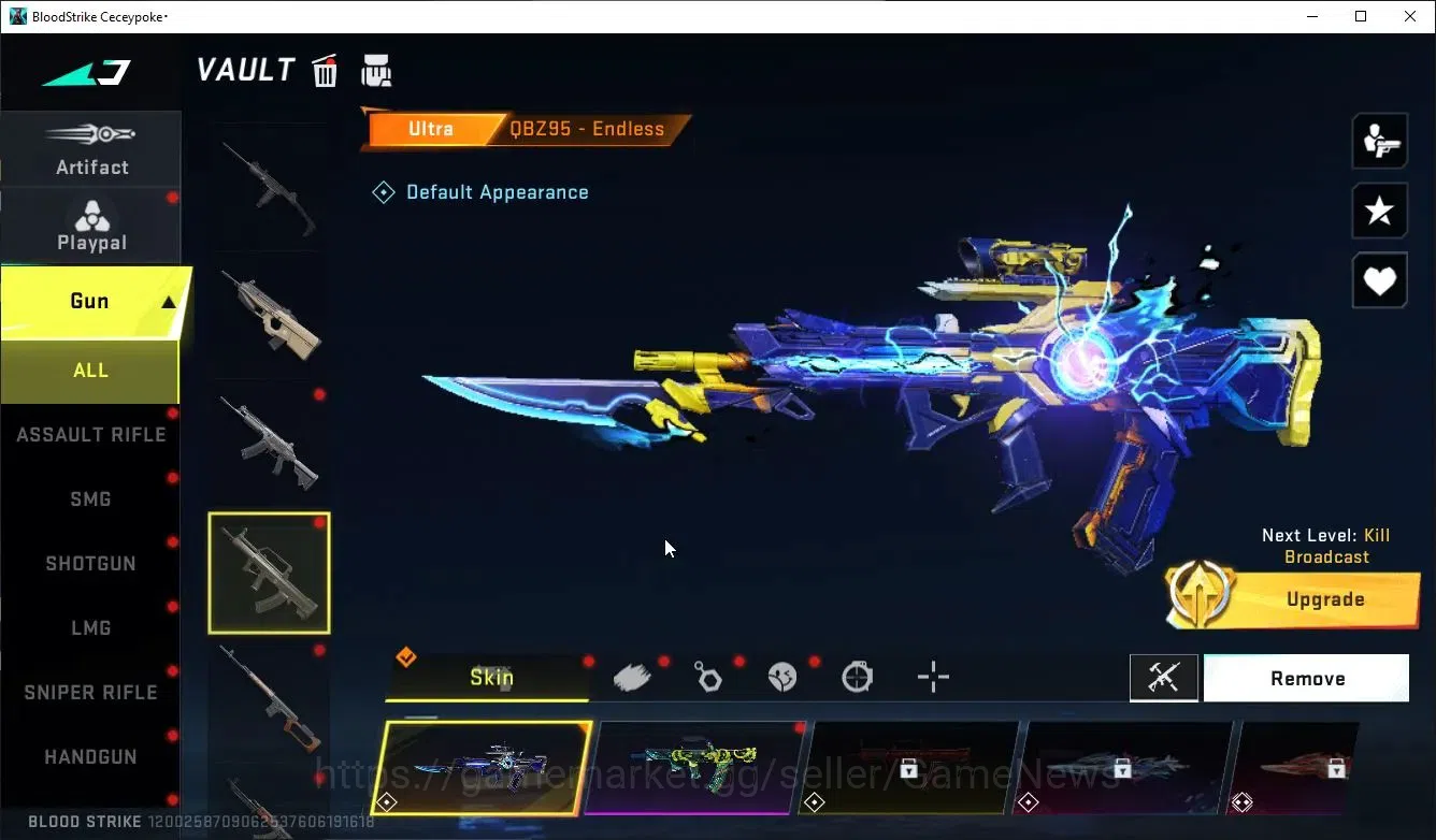 Blood Strike Accounts ASIA|ETERNAL Vector-ShadowDrake+7 ULTRA [Ethan,Luc image 11