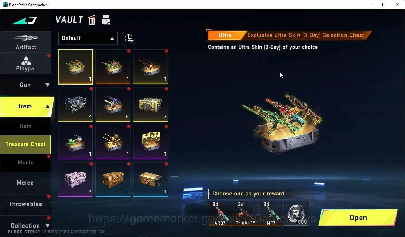 Blood Strike Accounts ASIA|ETERNAL Vector-ShadowDrake+7 ULTRA [Ethan,Luc image 14