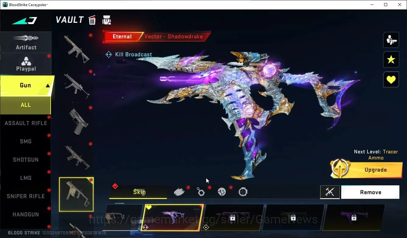 Blood Strike Accounts ASIA|ETERNAL Vector-ShadowDrake+7 ULTRA [Ethan,Luc image 6