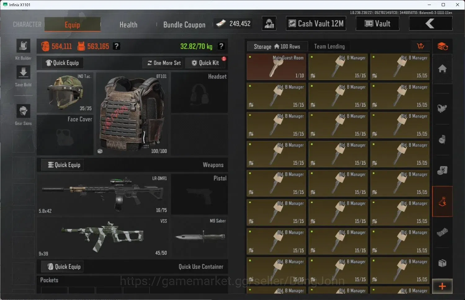 Arena Breakout Accounts Mobile | LV 30 | SV 72.1 M | CV 12.1 M | SS AKM, M image 6