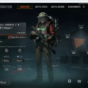 Arena Breakout High-End Mobile | LV 30 | SV 72.1 M | CV 12.1 M | SS AKM, M image 1