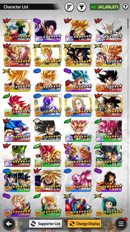 Dragon Ball Legends Accounts Global | 341M Total Power|3 LR|7 UL|LR Broly Fury, image 12