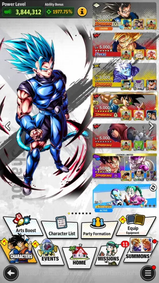 Dragon Ball Legends Accounts Global | 341M Total Power|3 LR|7 UL|LR Broly Fury, image 14