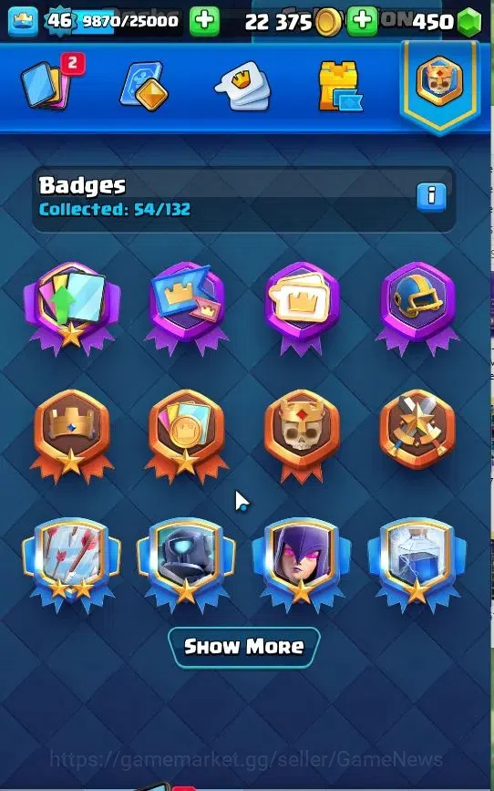 Clash Royale Accounts Lv 46|Trophy 4153|Lmt Skin|KTL 11|TotalCard 69|4 H image 11