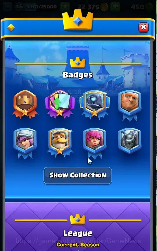 Clash Royale Accounts Lv 46|Trophy 4153|Lmt Skin|KTL 11|TotalCard 69|4 H image 4