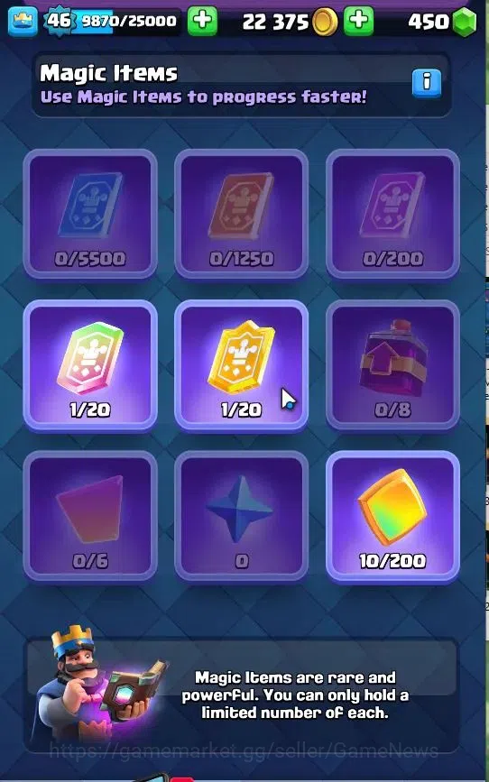 Clash Royale Accounts Lv 46|Trophy 4153|Lmt Skin|KTL 11|TotalCard 69|4 H image 8