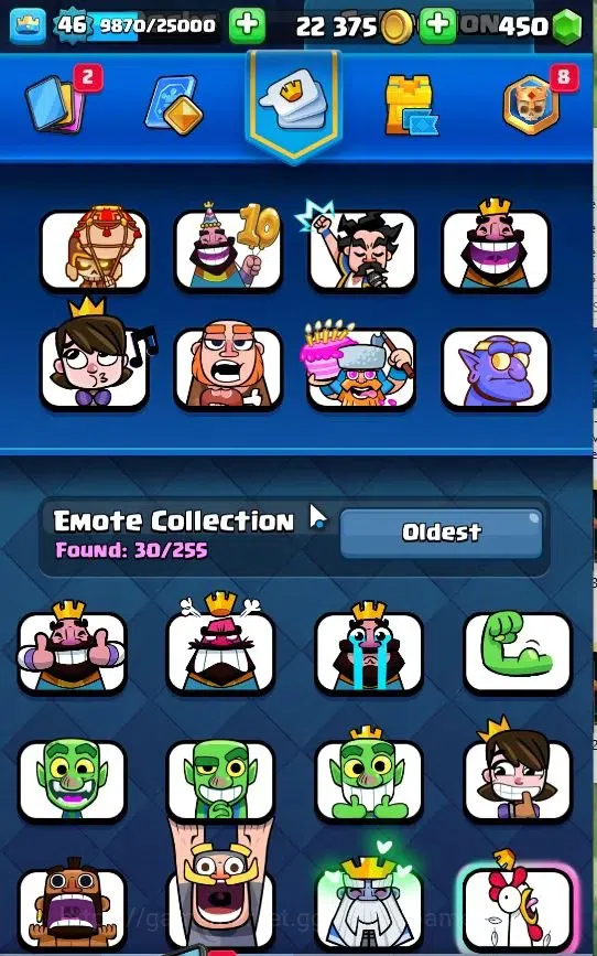 Clash Royale Accounts Lv 46|Trophy 4153|Lmt Skin|KTL 11|TotalCard 69|4 H image 9