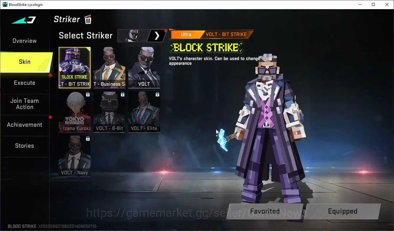 Blood Strike Accounts ASIA|Eternal DEagel Scorpius|Collab TR [FN2000,Tak image 3