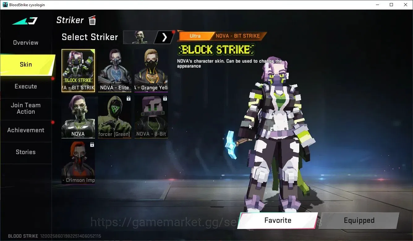Blood Strike Accounts ASIA|Eternal DEagel Scorpius|Collab TR [FN2000,Tak image 6
