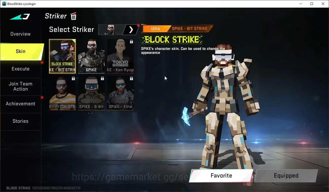 Blood Strike Accounts ASIA|Eternal DEagel Scorpius|Collab TR [FN2000,Tak image 7