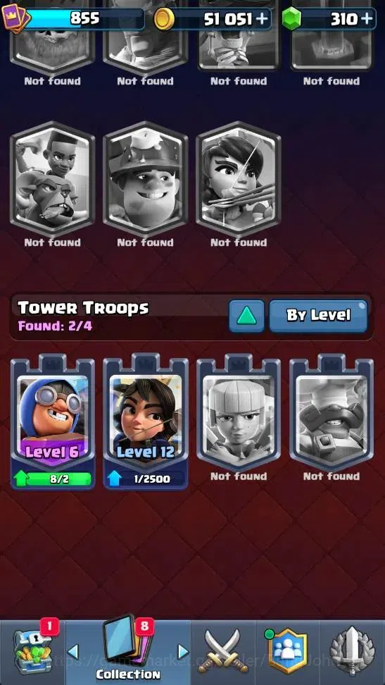 Clash Royale Accounts High-End Global | Trophy 5865 | KTL 12 | EVO 7 | Hero 1 |9 Legendary Card | 51k Gold | 310+ Gems 18