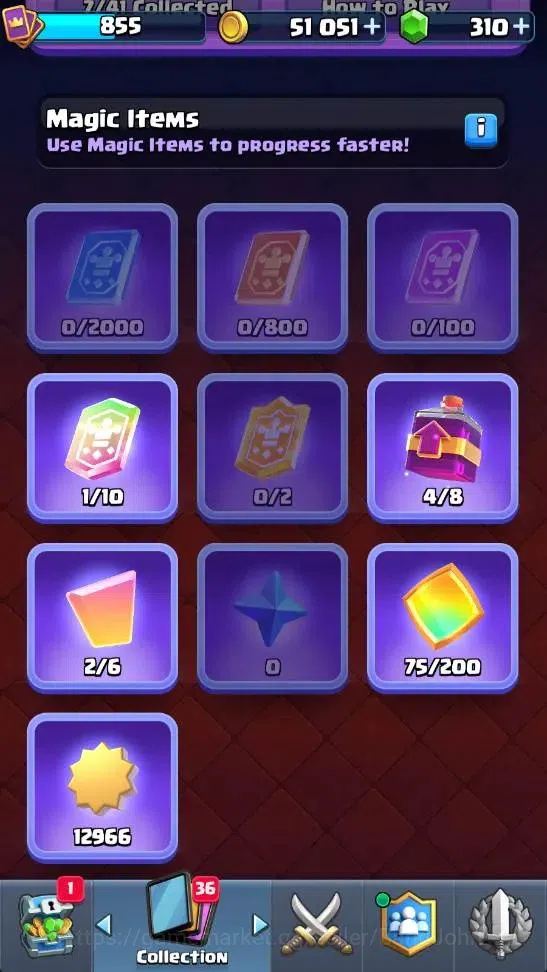 Clash Royale Accounts High-End Global | Trophy 5865 | KTL 12 | EVO 7 | Hero 1 |9 Legendary Card | 51k Gold | 310+ Gems 6