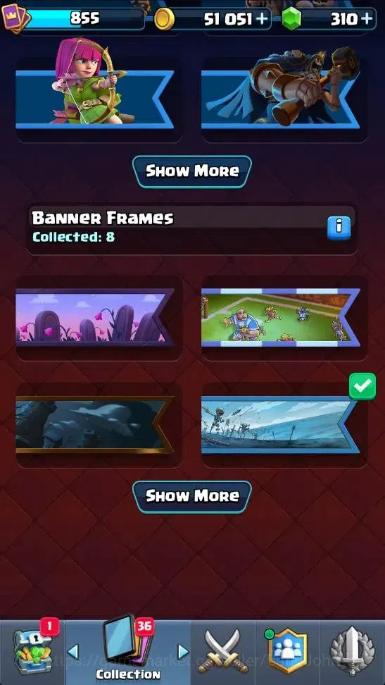 Clash Royale Accounts High-End Global | Trophy 5865 | KTL 12 | EVO 7 | Hero 1 |9 Legendary Card | 51k Gold | 310+ Gems 9