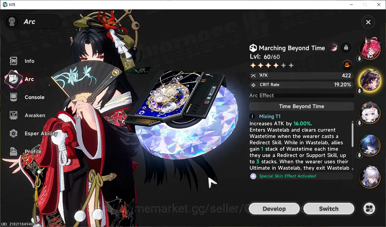 Neverness to Everness Accounts GLOBAL SEA|HL 45|TL 27|8 SSR 3 Limited [Lacrimosa, image 6