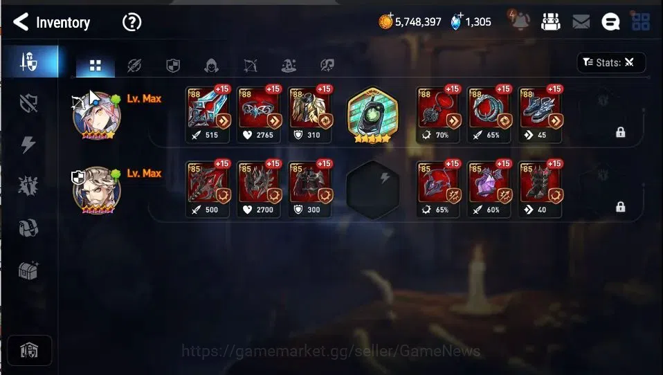 Epic Seven Accounts GLOBAL Unverif|NewEra|2 ML(Rhianna&Luciella,C Lili image 16