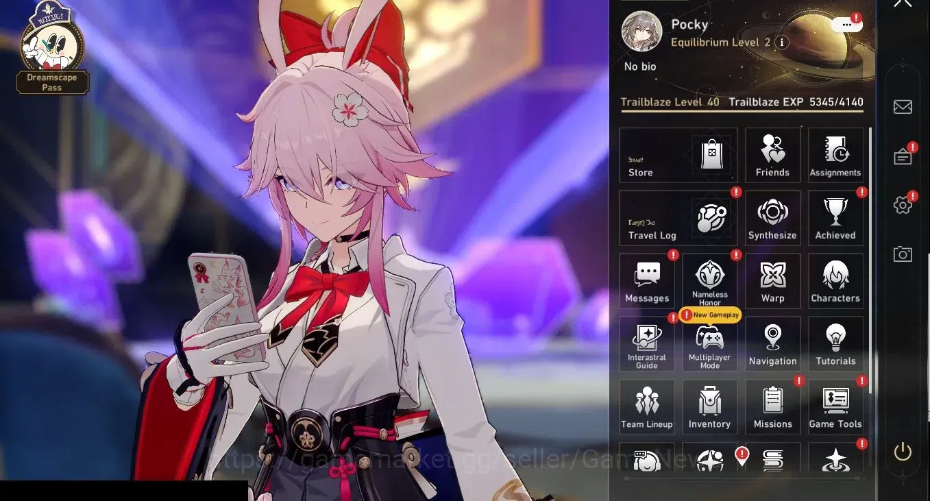 Honkai Star Rail Accounts Asia|TL 40|4 Limited|Evanescia,Huohuo,Sparkle,Arge image 1