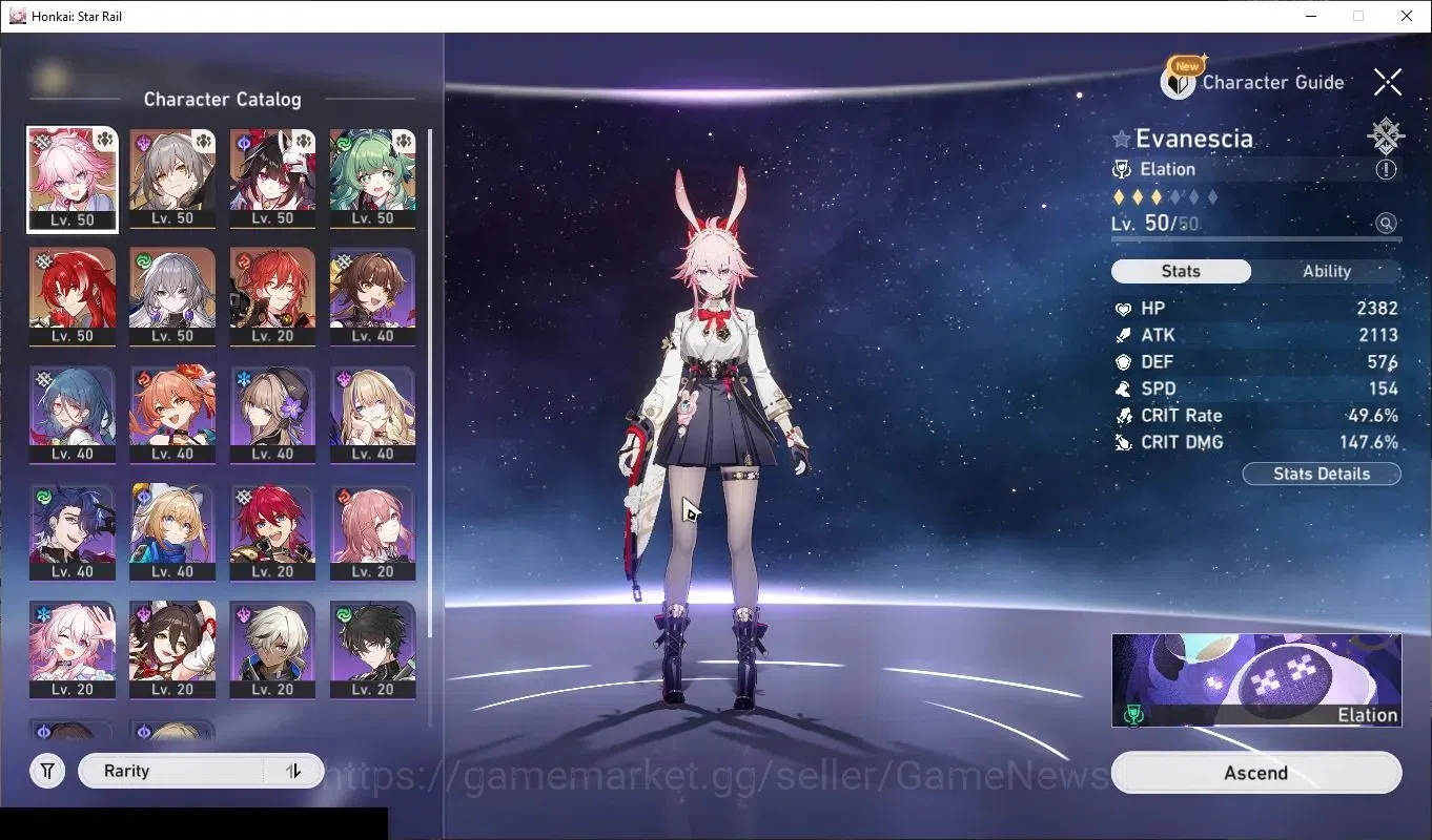 Honkai Star Rail Accounts Asia|TL 40|4 Limited|Evanescia,Huohuo,Sparkle,Arge image 4