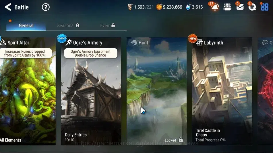 Epic Seven Accounts Starter GLOBAL UnVerif|New Era|4 ML(Rhiana&Luciel,Des Lilibet,Spec Sez,Etc)+Aby 10