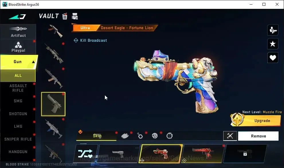 Blood Strike Accounts ASIA|8 ULTRA BF KNIFE-SYNTHWAVE +[Val,Volt,Origin- image 11