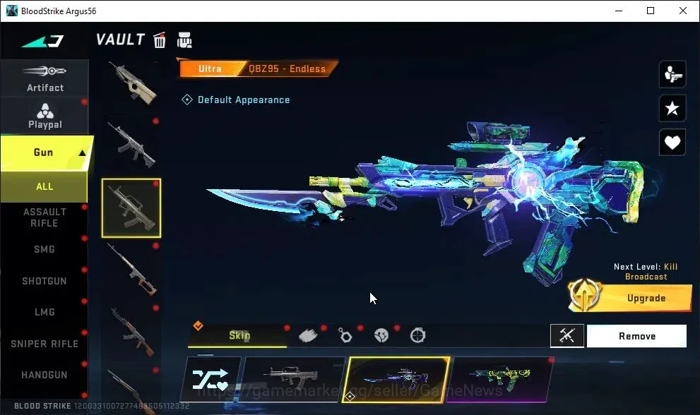 Blood Strike Accounts ASIA|8 ULTRA BF KNIFE-SYNTHWAVE +[Val,Volt,Origin- image 13