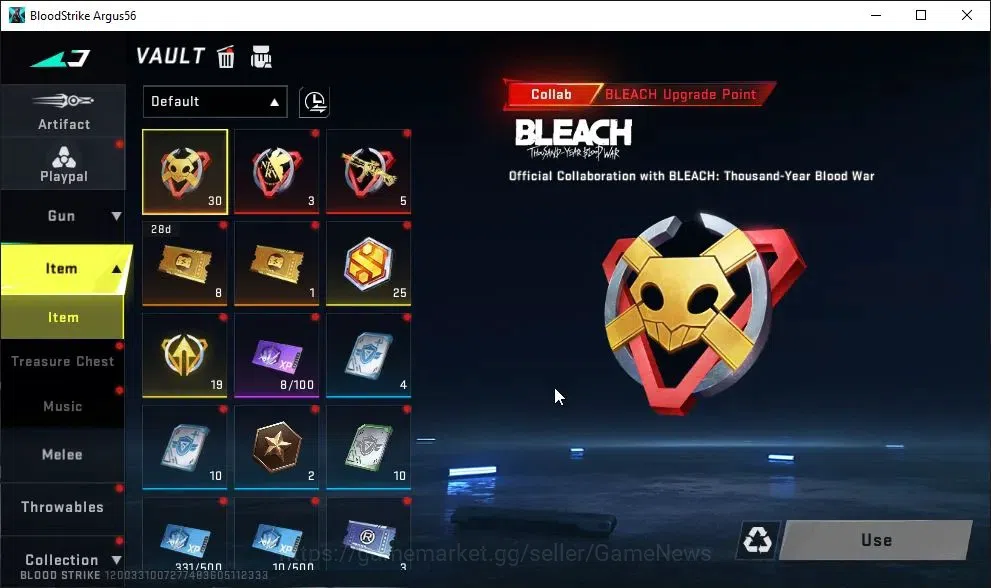 Blood Strike Accounts ASIA|8 ULTRA BF KNIFE-SYNTHWAVE +[Val,Volt,Origin- image 15