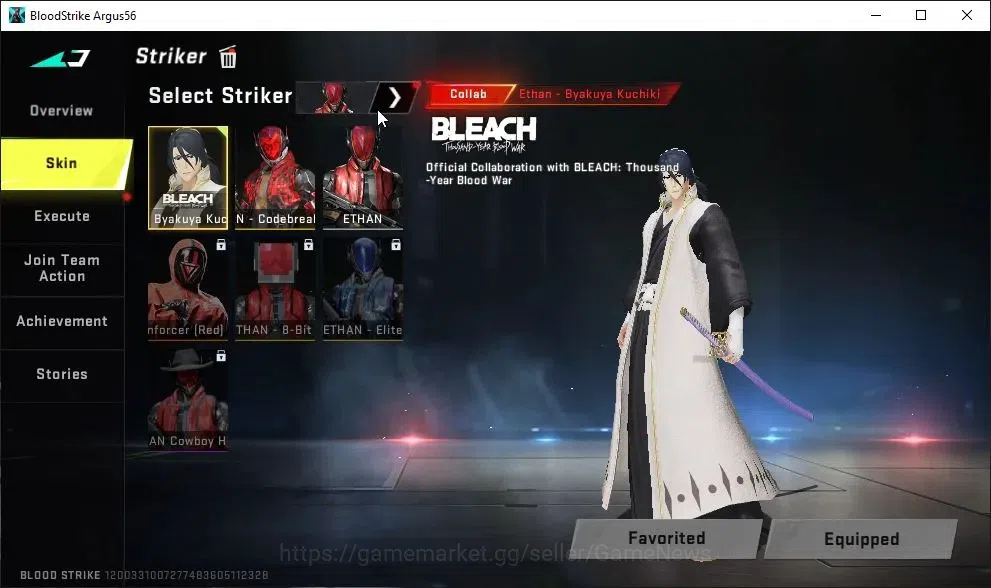Blood Strike Accounts ASIA|8 ULTRA BF KNIFE-SYNTHWAVE +[Val,Volt,Origin- image 3