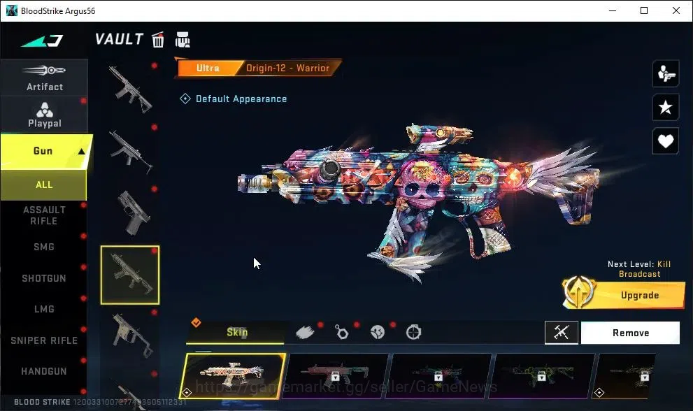 Blood Strike Accounts ASIA|8 ULTRA BF KNIFE-SYNTHWAVE +[Val,Volt,Origin- image 9
