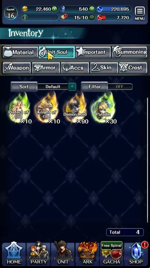 Last Cloudia Accounts GLOBAL|Rank 16|Top Tier Unit|DL Judecca Samekh,SM  image 10