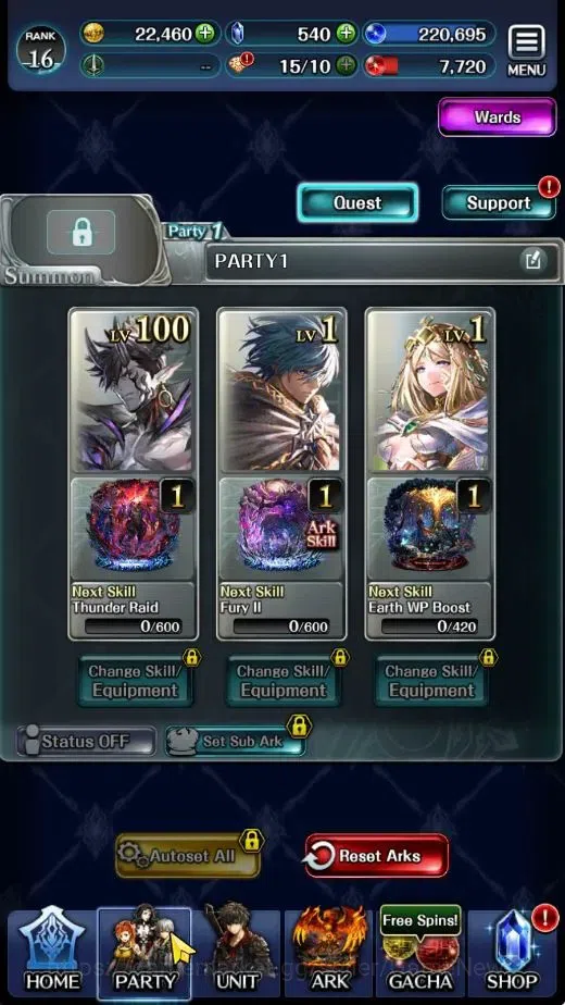 Last Cloudia Accounts GLOBAL|Rank 16|Top Tier Unit|DL Judecca Samekh,SM  image 5