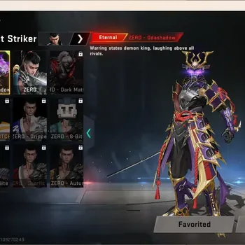 Blood Strike Accounts Others ASIA|Eternal Striker Zero|EVO Fal|Legendary Melee:Katana-Ronin|1 BLEACH Striker|1 AOT Gun|Check