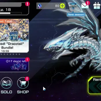Yu-Gi-Oh! Master Duel Accounts High-Level Android|Lv 18|20 Decks|Dracotail,Radiant,Sky