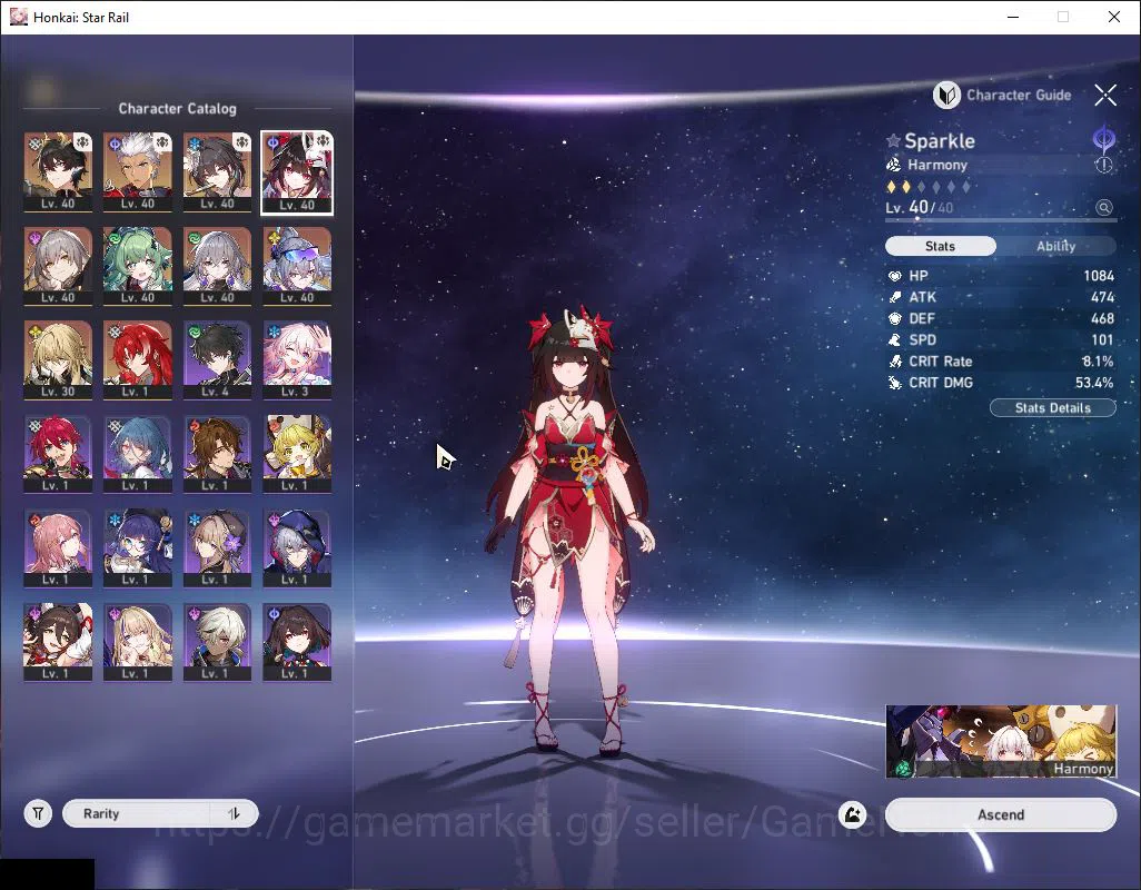 Honkai Star Rail Accounts Asia|TL 26|8 Limited|SW 999,Huohuo,Argenti,Sparkle image 9
