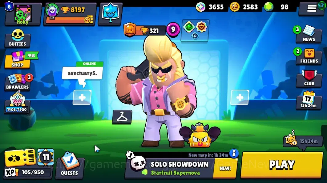 Brawl Stars Accounts 8197 Trophy|32 Brawlers 2 Max Lvl|Colette Full Buf image 1