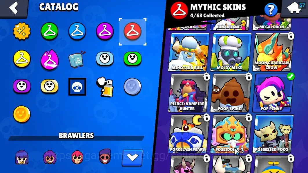Brawl Stars Accounts 8197 Trophy|32 Brawlers 2 Max Lvl|Colette Full Buf image 13