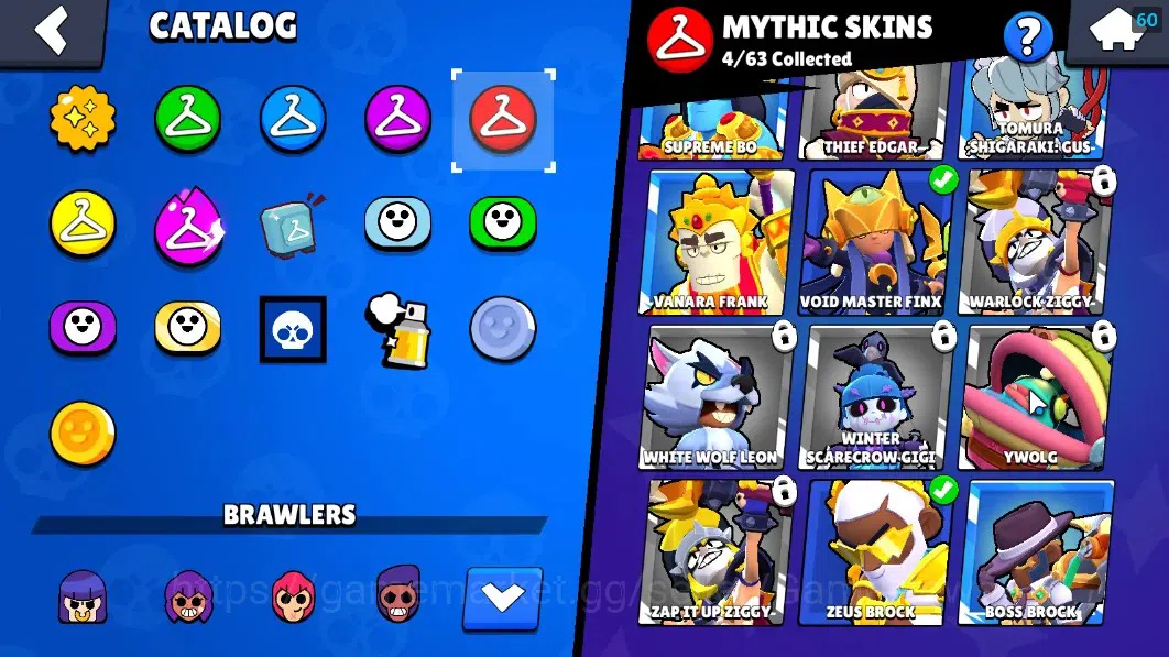 Brawl Stars Accounts 8197 Trophy|32 Brawlers 2 Max Lvl|Colette Full Buf image 14