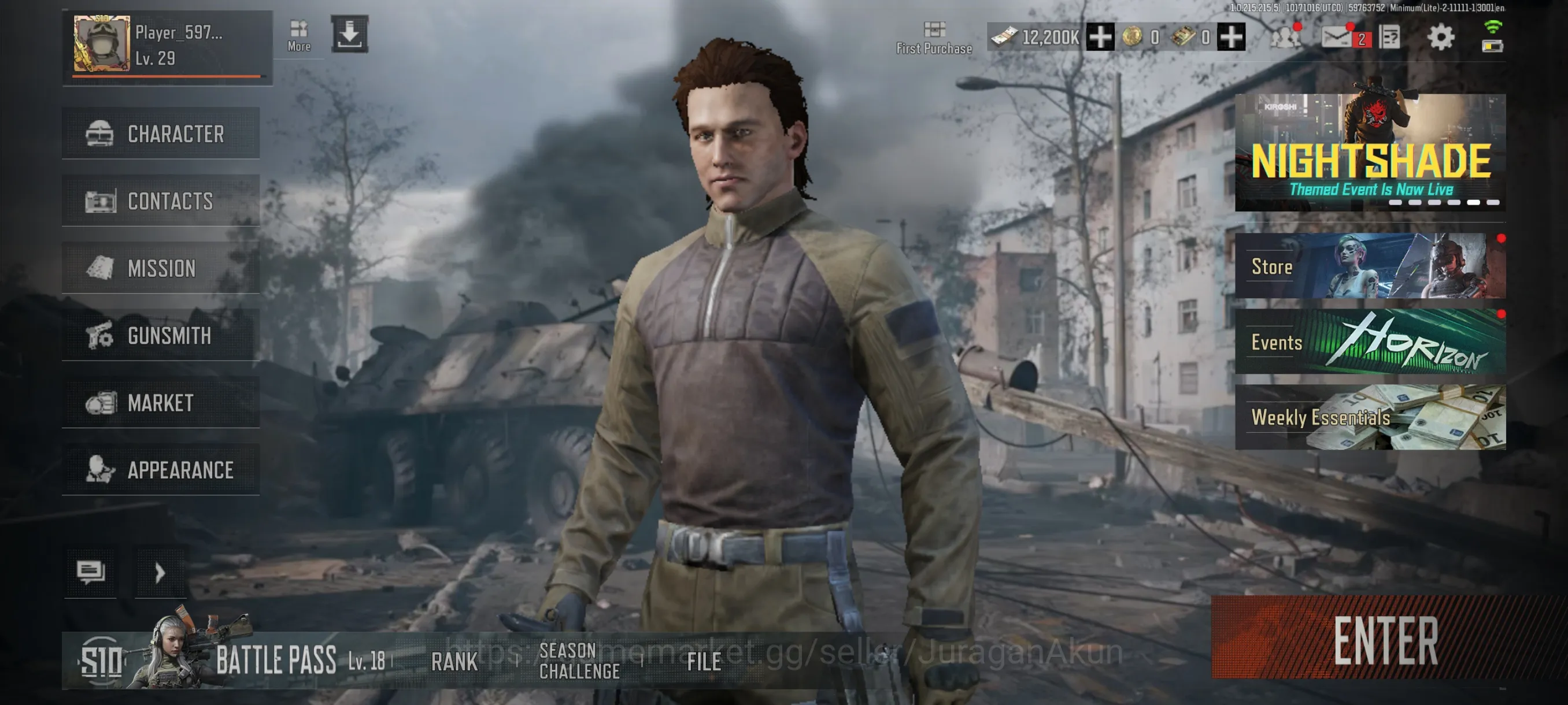 Arena Breakout Accounts Mid-Tier [MOBILE]SV 12,7M|CV 12M|GK Mosin,ForestMP5,USAS,Etc|Plain Account|ManyResource|CN 4