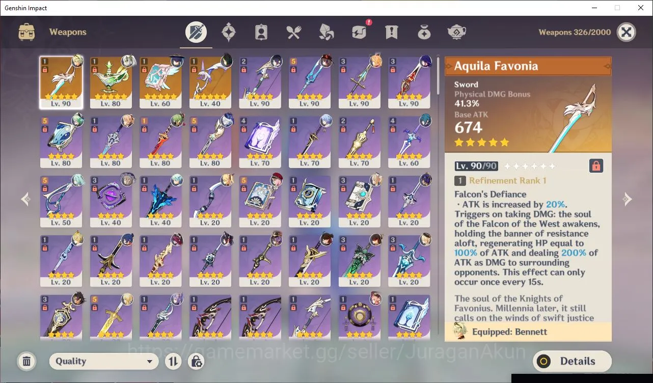 Genshin Impact Accounts Mid Game ASIA|AR57|9 Limited +4[5Star's Weapon]|Escoffier,Furina C1,Yelan,Nahida+Sign,Wanderer|MC 5