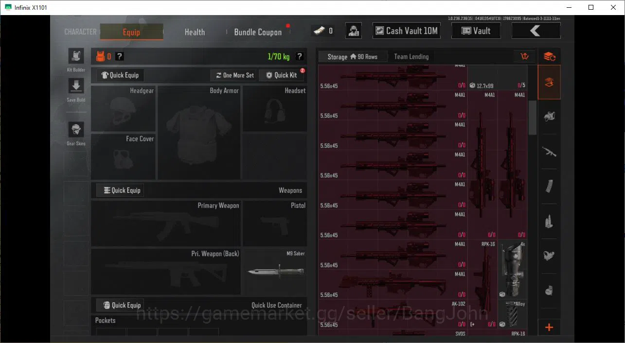 Arena Breakout Accounts MOBILE|LVL30 SV 50,1 M|CV 10,1 M|MORE DETHAIL CEK  image 4